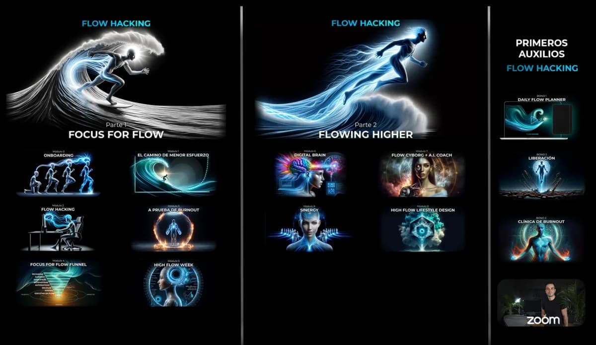 Todo lo que incluye Flow Hacking